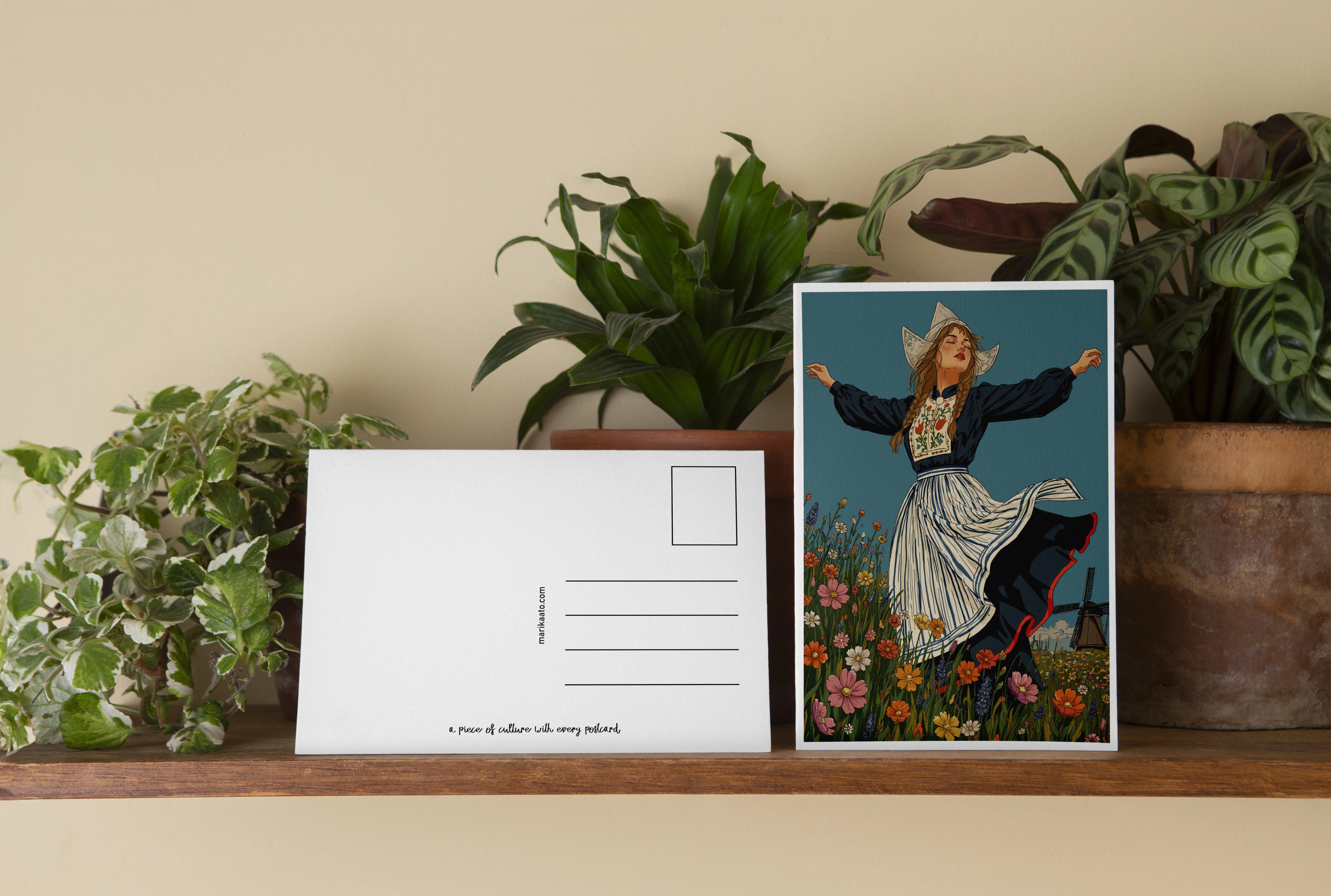 Tulip Mania Postcard