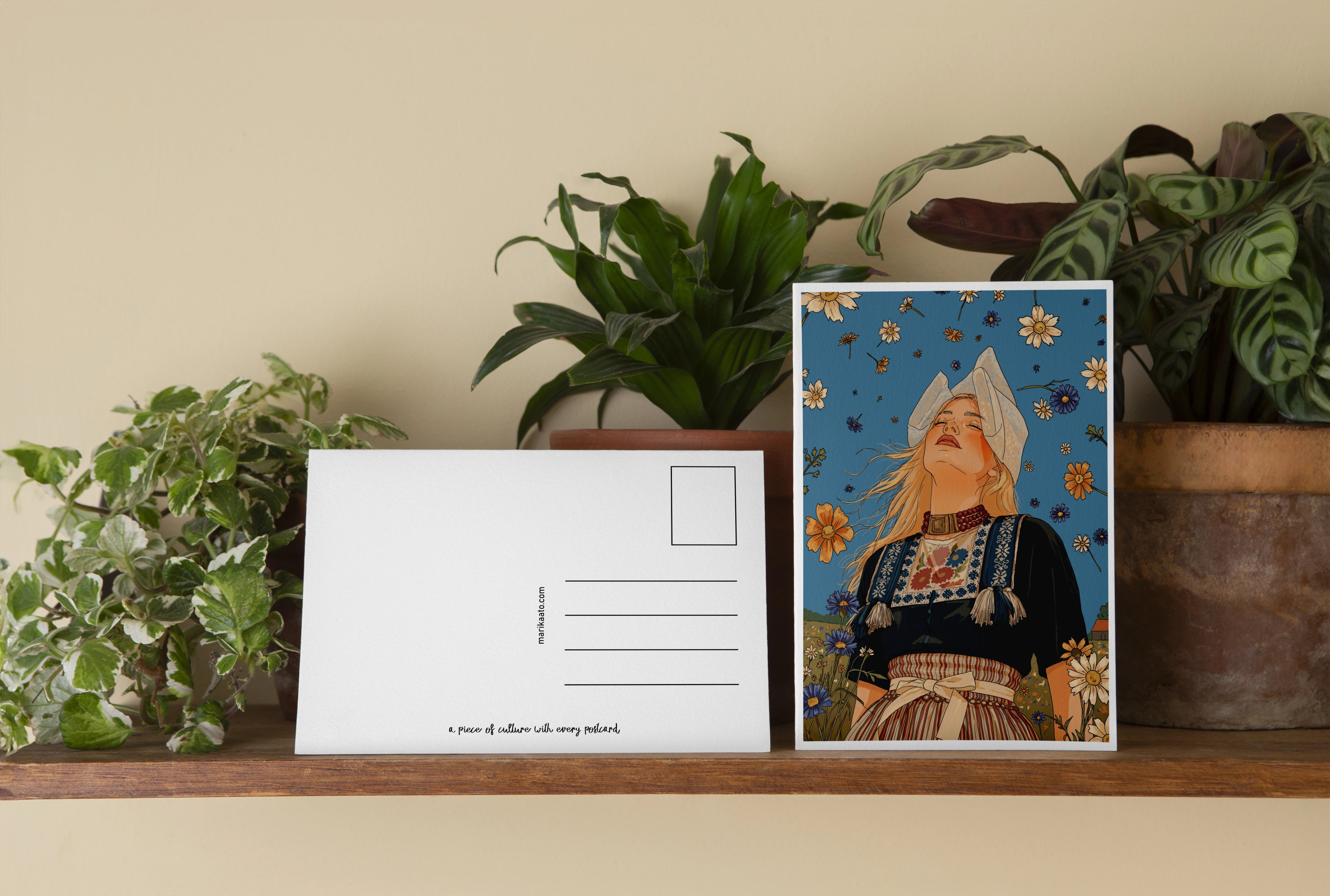 Tulip Mania Postcard