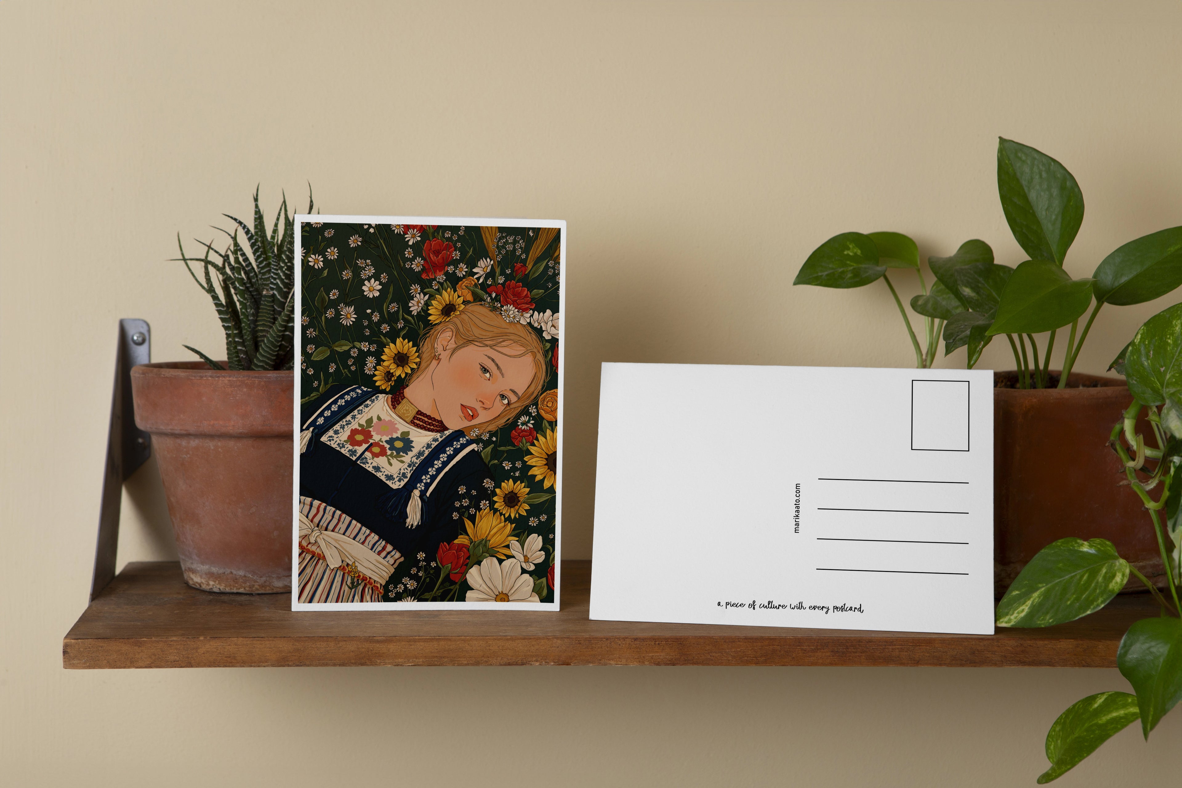 Tulip Mania Postcard
