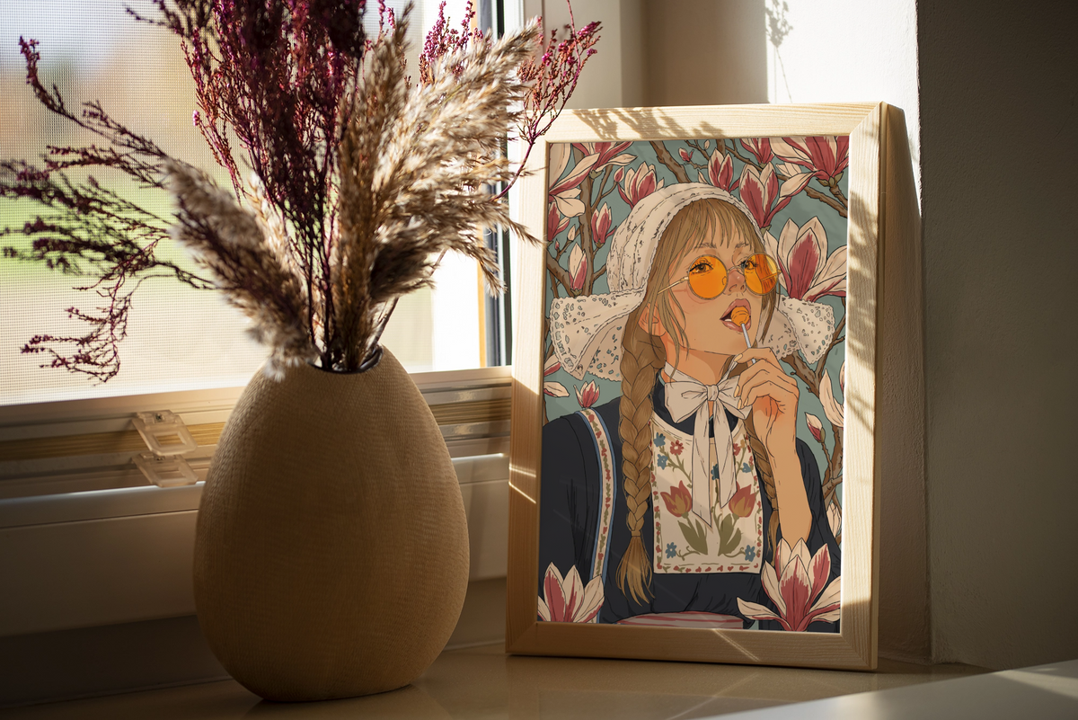 Tulip Mania Postcard
