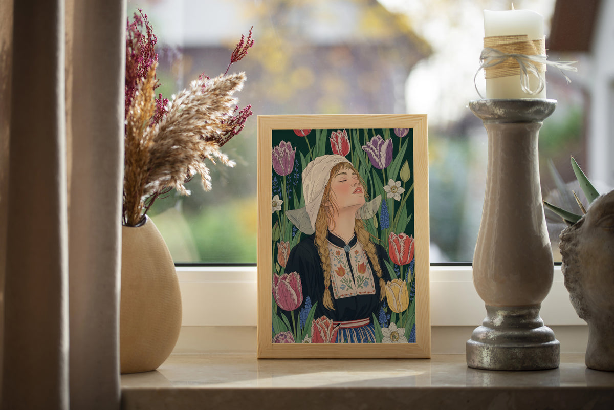 Tulpenmanie Ansichtkaart