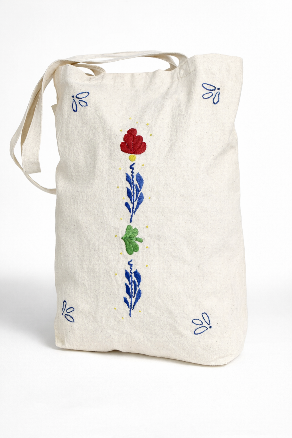 DIY Borduurpakket – Boerenbont Tote Bag