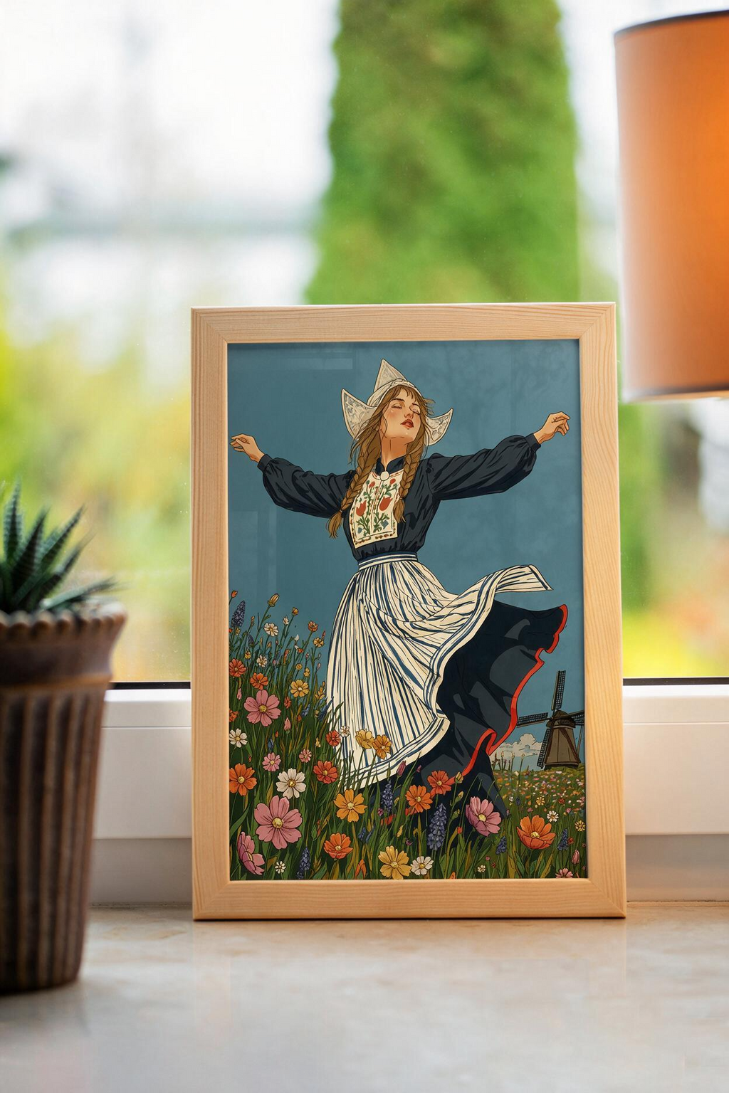 Tulip Mania Postcard