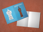 Watertoren Sneek folded card - English